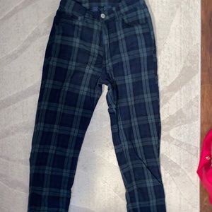 Brandy Melville plaid pants